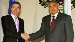 \r\nSekretari i Përgjithshëm i NATO-s Anders Fogh Rasmussen u takua me kryeministrin e Bullgarisë Bojko Borisov
